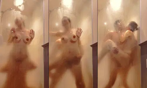 Làm tình với em gái vú to trong phòng tắm mờ mờ ảo ảo mà gây nứng